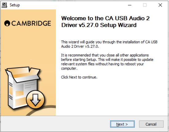 usb audio class 2 driver windows 10